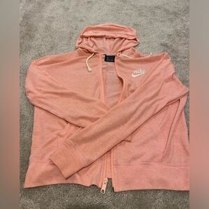 Nike peach tone hoodie